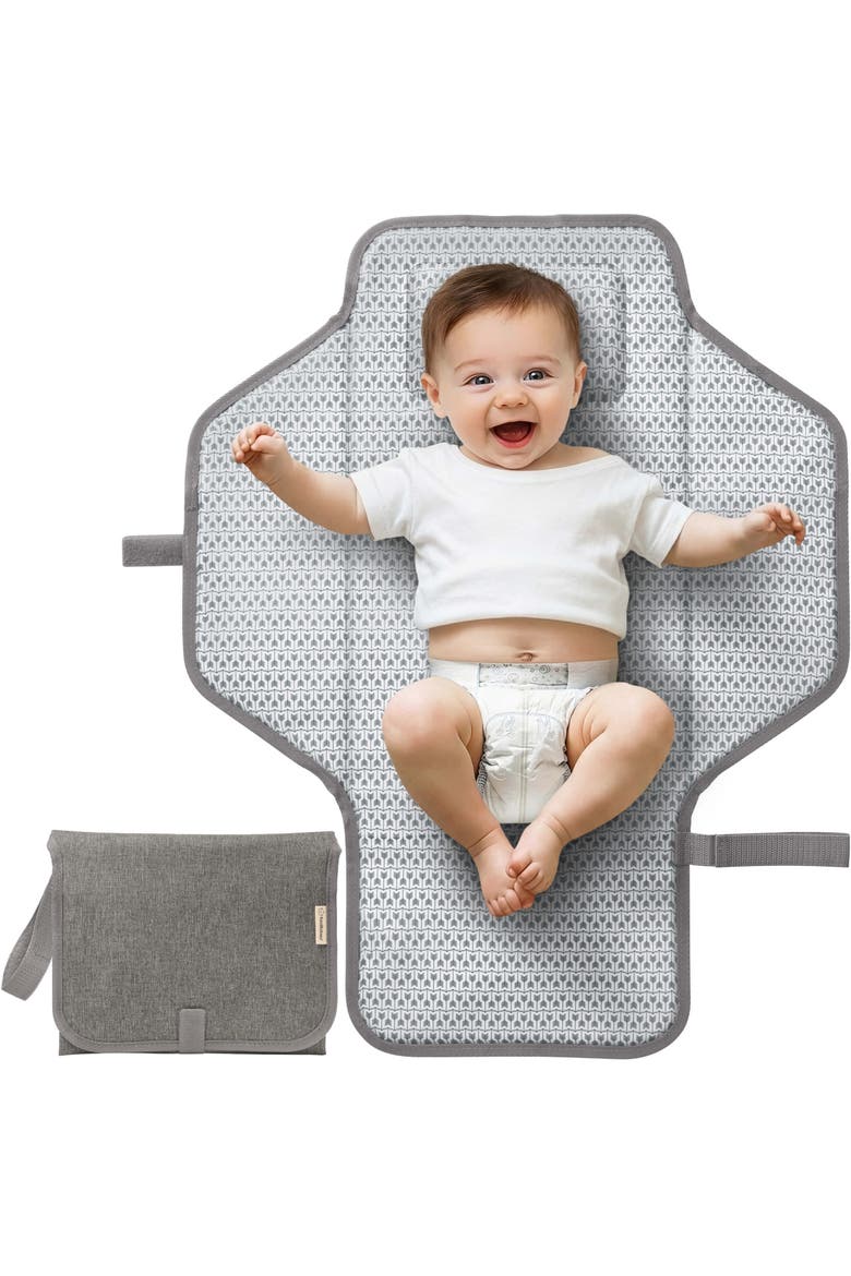 Flex Diaper Changing Pad, Main, color, Classic Gray