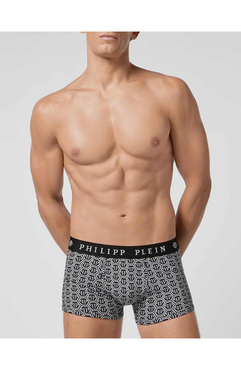 PHILIPP PLEIN Boxer Hexagon Men, Main, color, Black