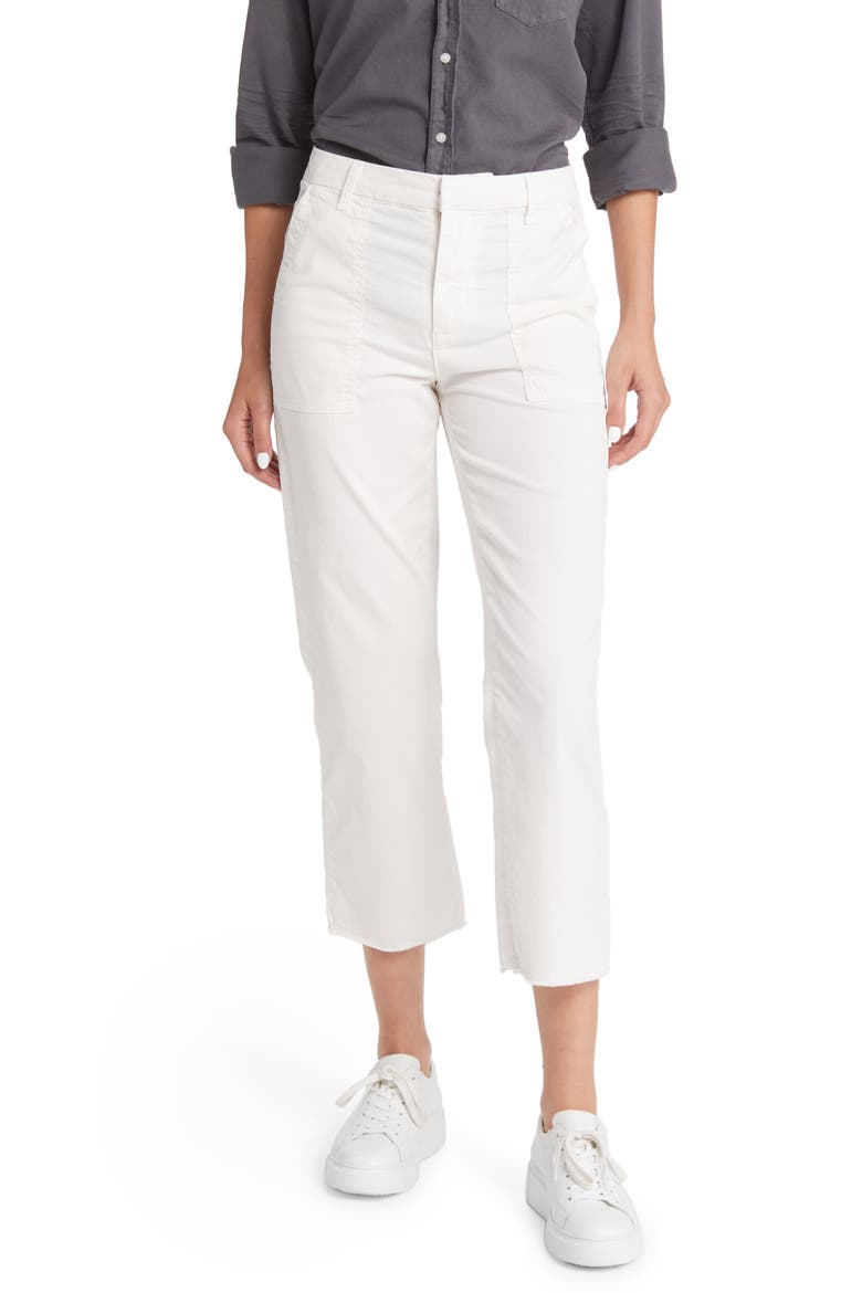 Blackstone Crop Utility Pants, Main, color, CHALK