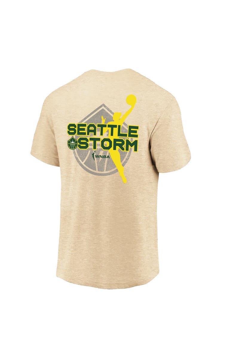 FANATICS Unisex Fanatics Natural Seattle Storm WNBA Team Elite T-Shirt, Alternate, color, Natural