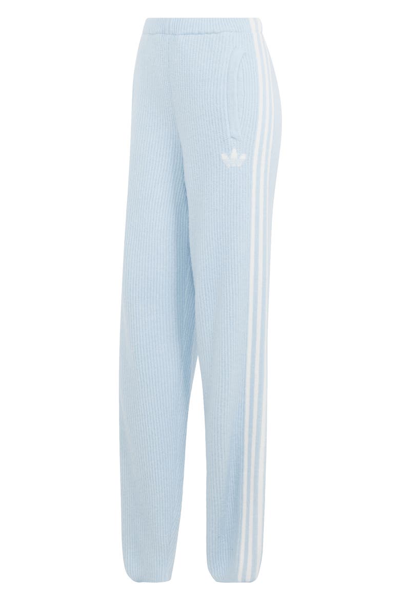 Ribbed Knit Pants, Alternate, color, WONDER BLUE