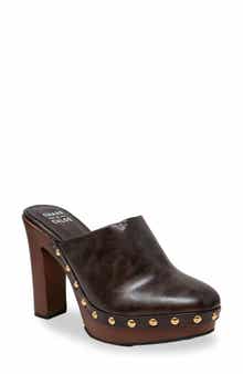 Studded Platform Mule