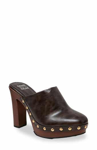Studded Platform Mule