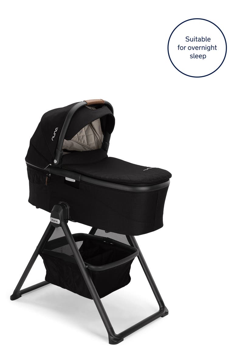 Nuna demi<sup>™</sup> grow bassinet + stand set, Alternate, color, Caviar