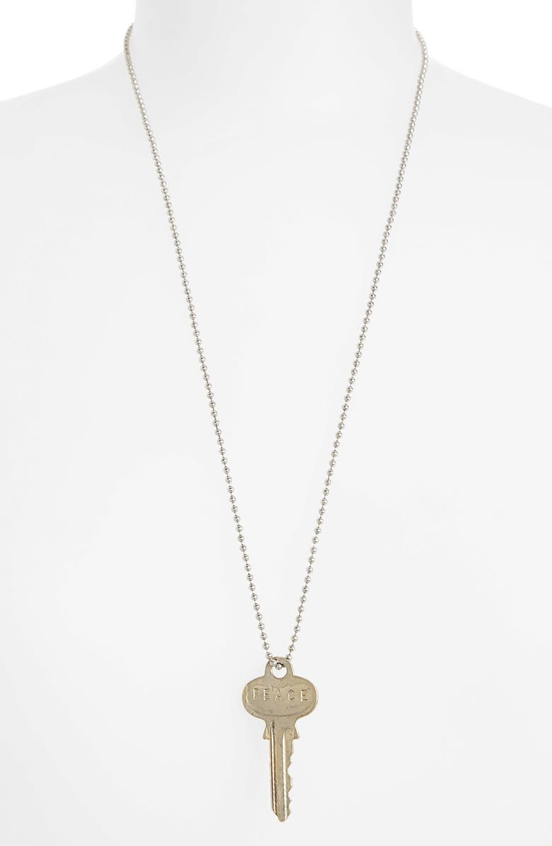 The Giving Keys 'Classic' 27-Inch Key Pendant Necklace, Alternate, color,