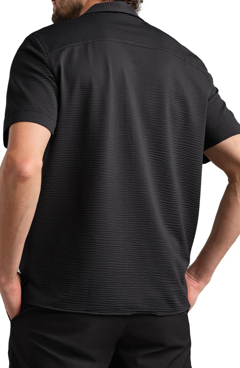 Rhone Commuter Seersucker Camp Shirt, Alternate, color, 