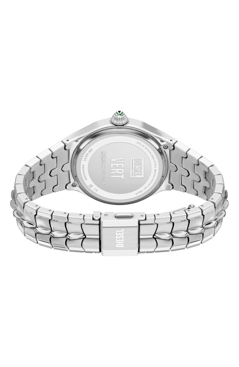 DIESEL<sup>®</sup> Vert Bracelet Watch, 32mm, Alternate, color, Silver