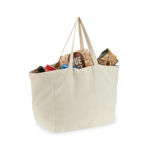 Twine Canvas Grocery Tote 8.3 Gallon In Brown