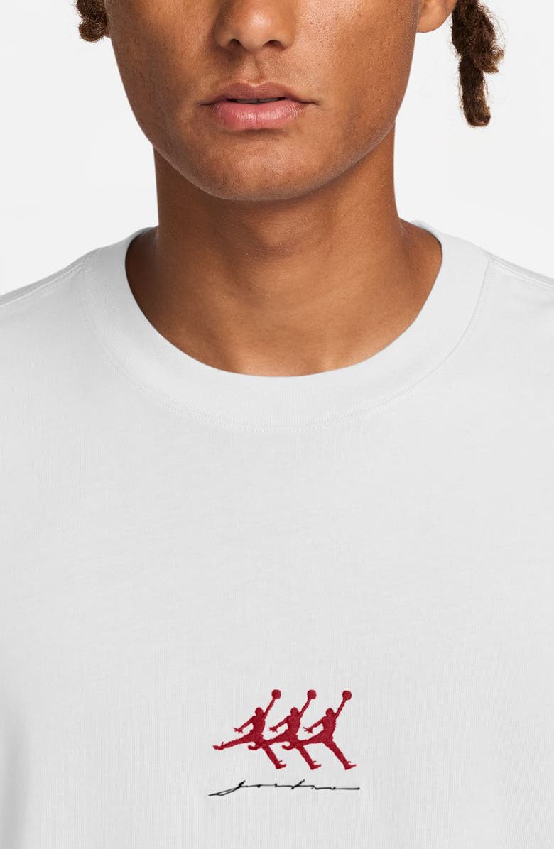 Jordan MJ Flight Oversize Short Sleeve Graphic T-Shirt, Alternate, color, White