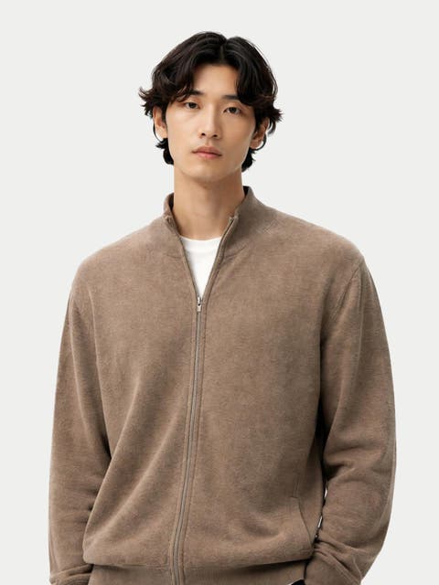 Timeless Full-Zip Cashmere Cardigan