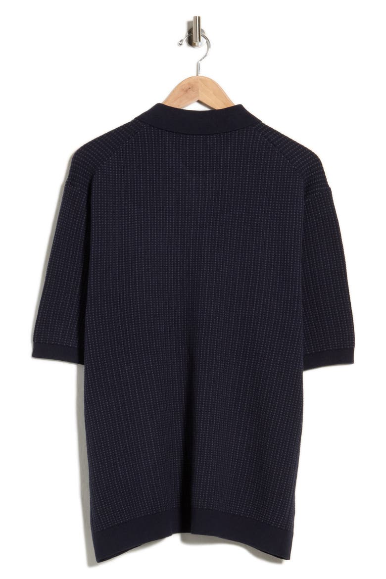 Clark Sweater Polo, Alternate, color, NAVY