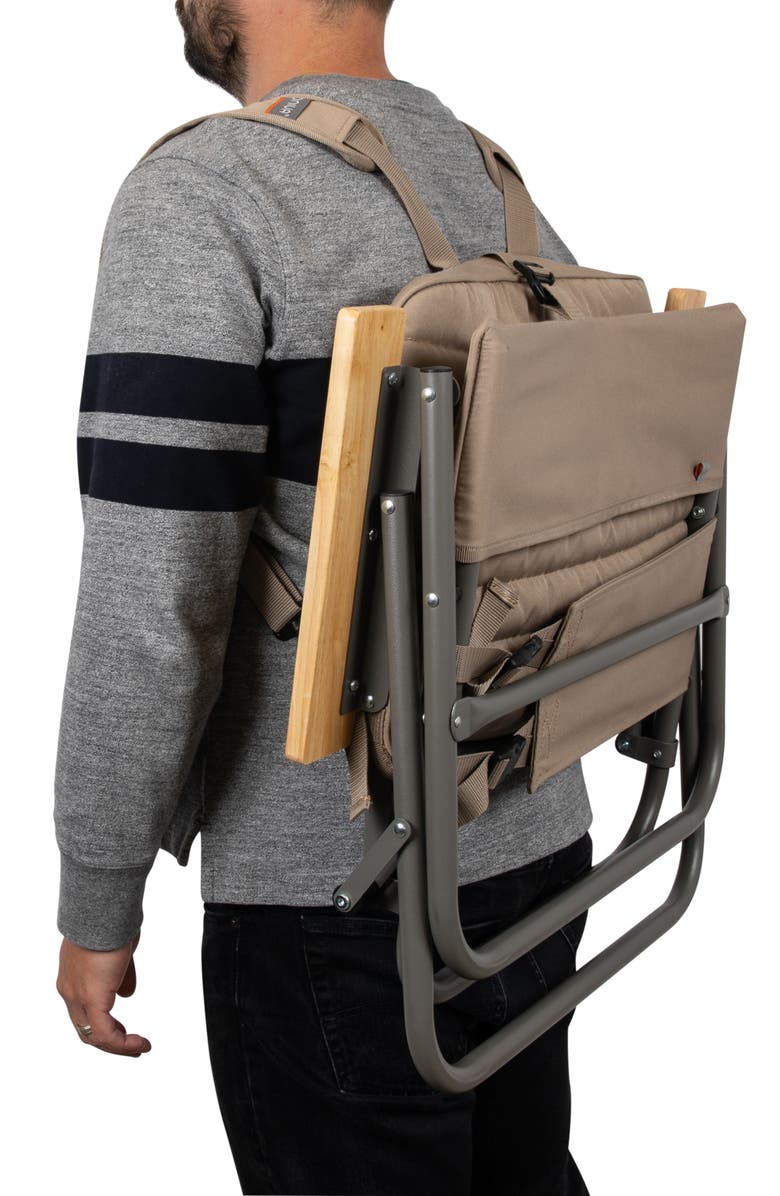 Picnic Time Descanso Beach Chair, Alternate, color, Beige