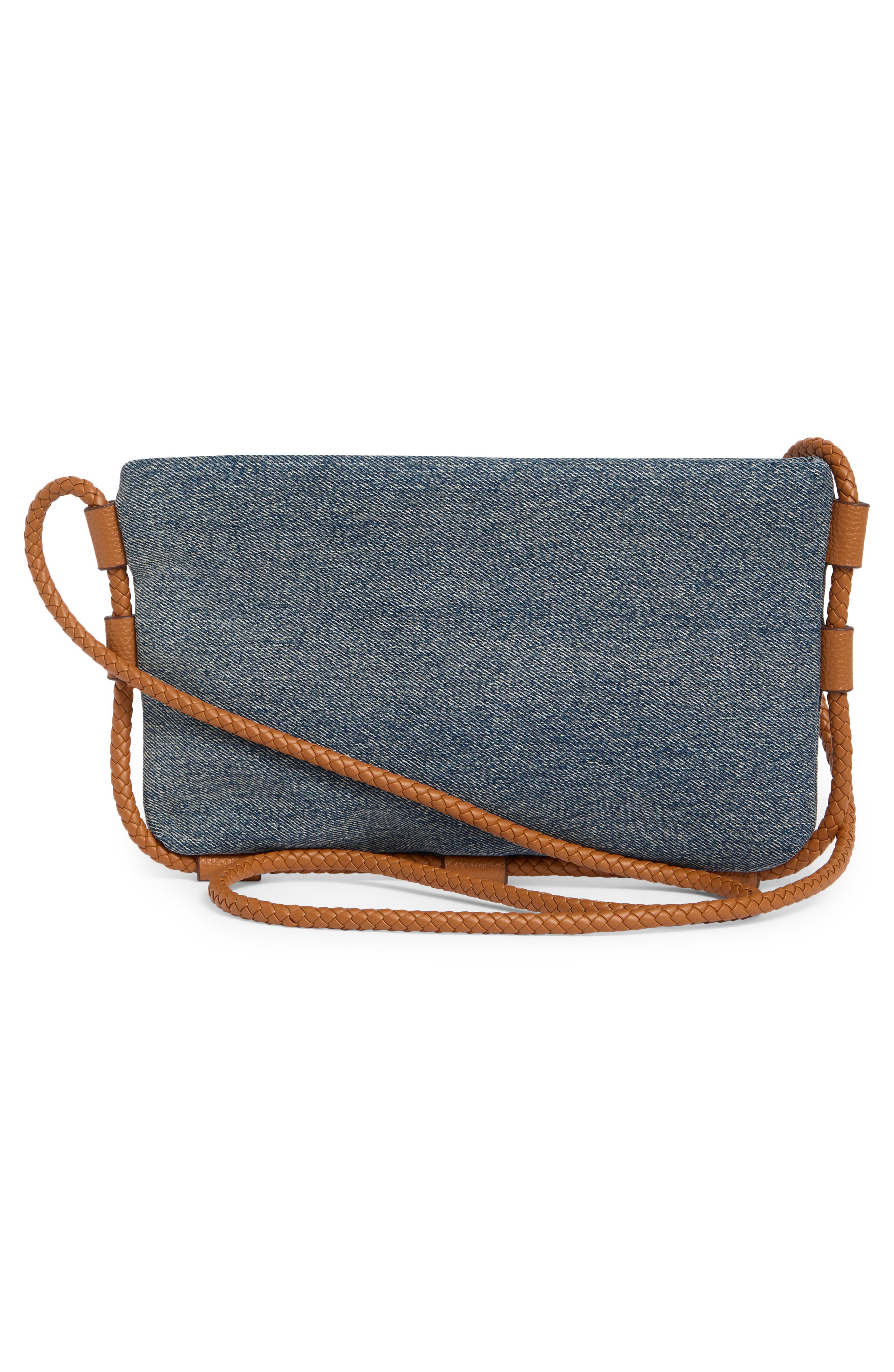 Lucky Brand Ezri Slim Crossbody Bag, Alternate, color, Denim