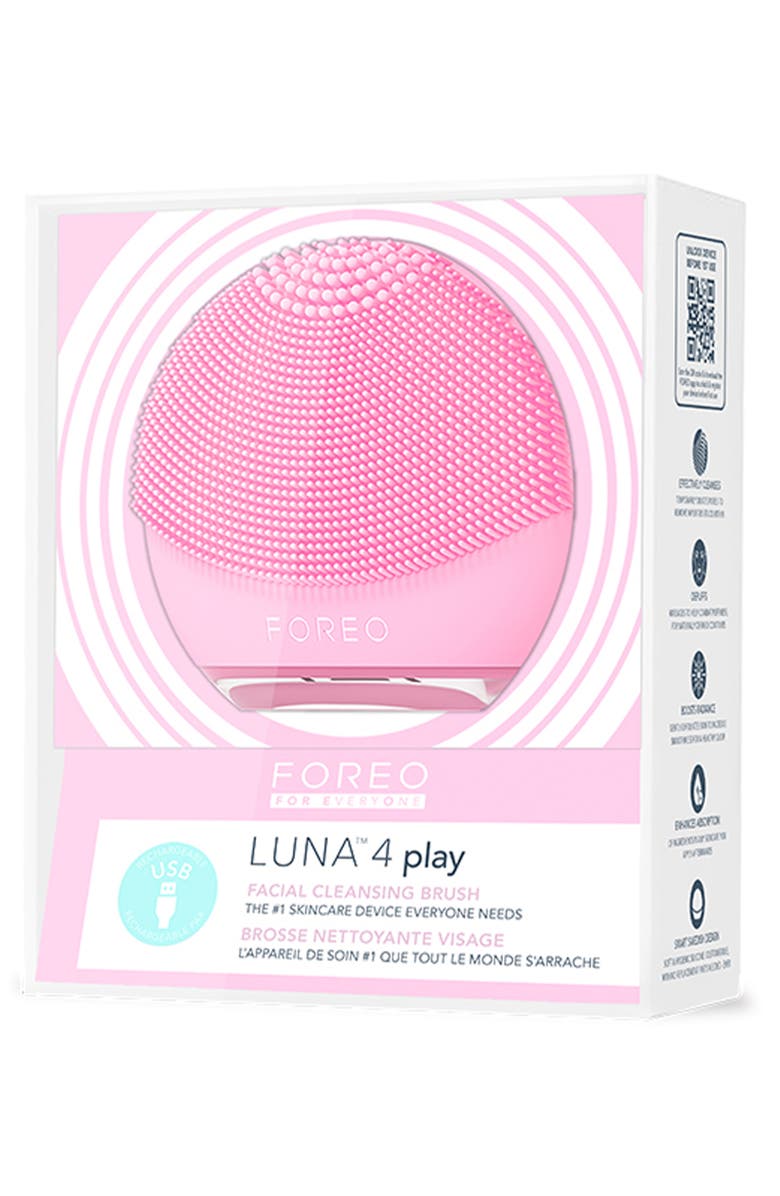 FOREO LUNA<sup>™</sup> 4 play Facial Cleansing Brush, Alternate, color, Pink