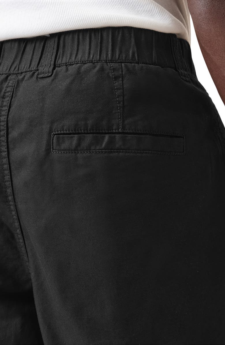 AllSaints Depot Oversize Cotton & Linen Pants, Alternate, color, 