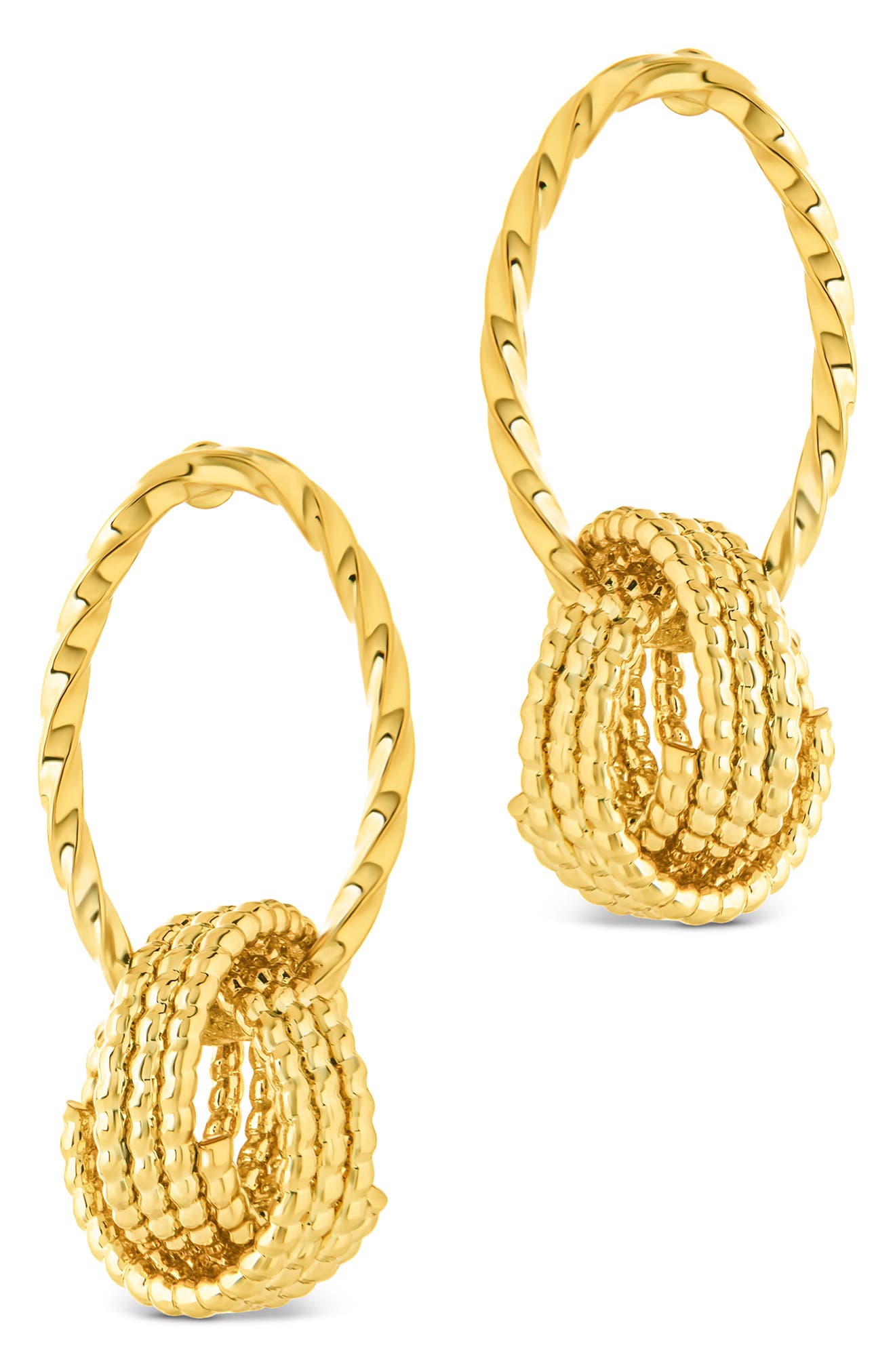 Sterling Forever Jane Braided Dangle Earrings