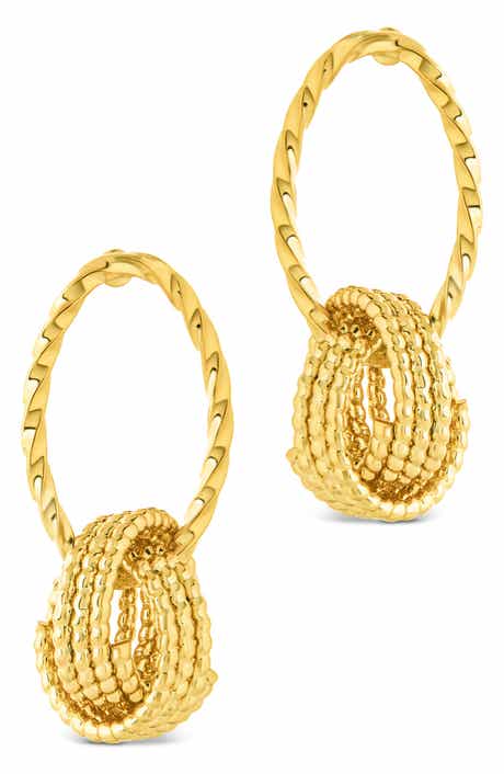 Sterling Forever Jane Braided Dangle Earrings