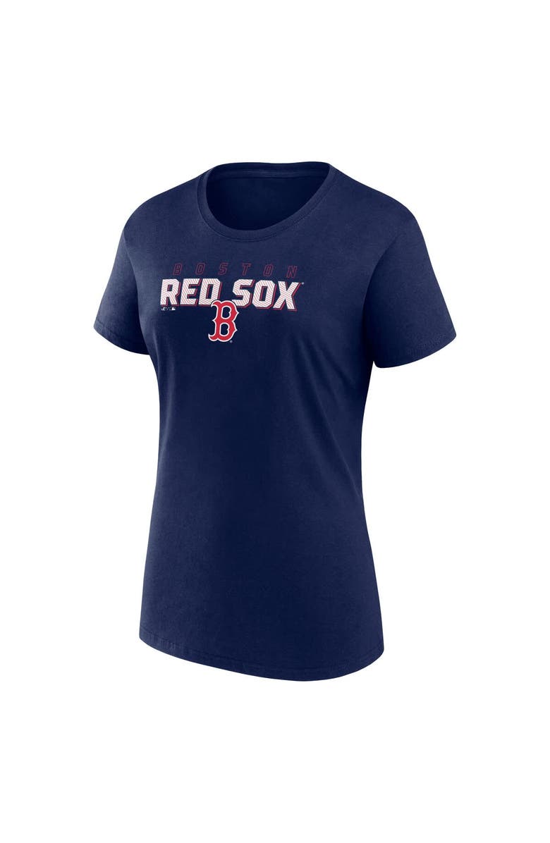FANATICS Women's Fanatics Navy Boston Red Sox Lean T-Shirt, Alternate, color,