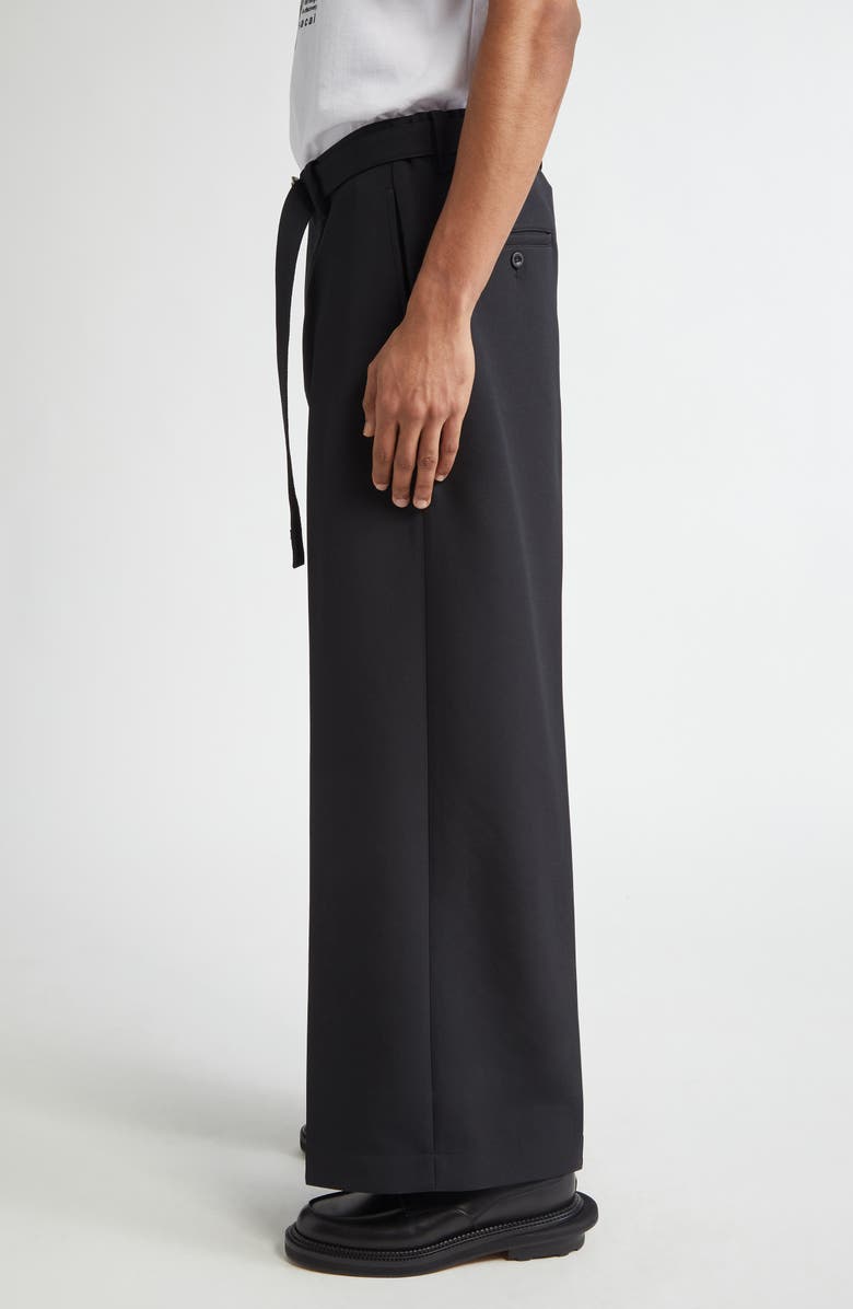 Sacai Wool Twill Pants, Alternate, color, 