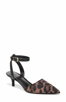 Nordstrom Pearla Kitten Heel Ankle Strap Pump