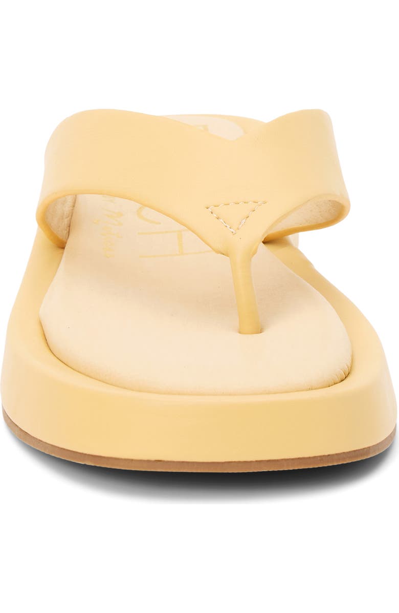 Coconuts by Matisse Mallorca Platform Flip Flop, Alternate, color, Butter