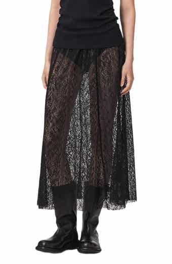 Arran Snakeskin Texture Maxi Skirt