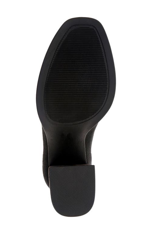 Mia Erika Womens Square Toe Pull On Sock Boot