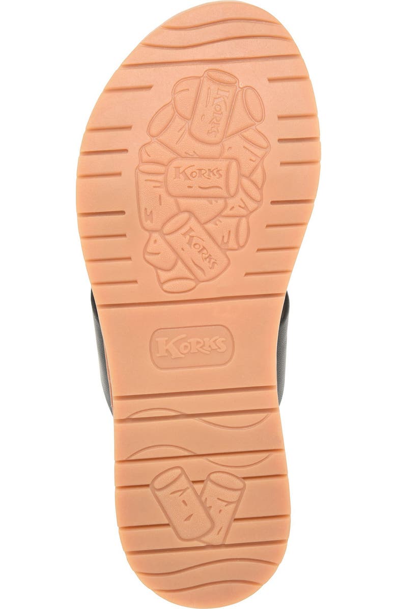 KORKS Catarina Sandal, Alternate, color, Black