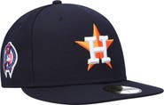 New Era Men's New Era Navy Houston Astros 9/11 Memorial Side Patch 59FIFTY Fitted Hat