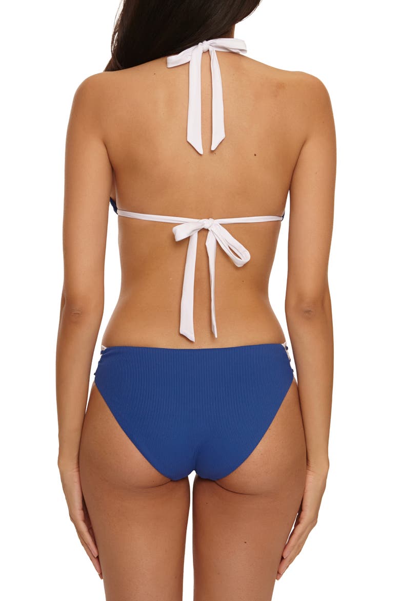 Yacht Club Hipster Bikini Bottoms, Alternate, color, NAVY