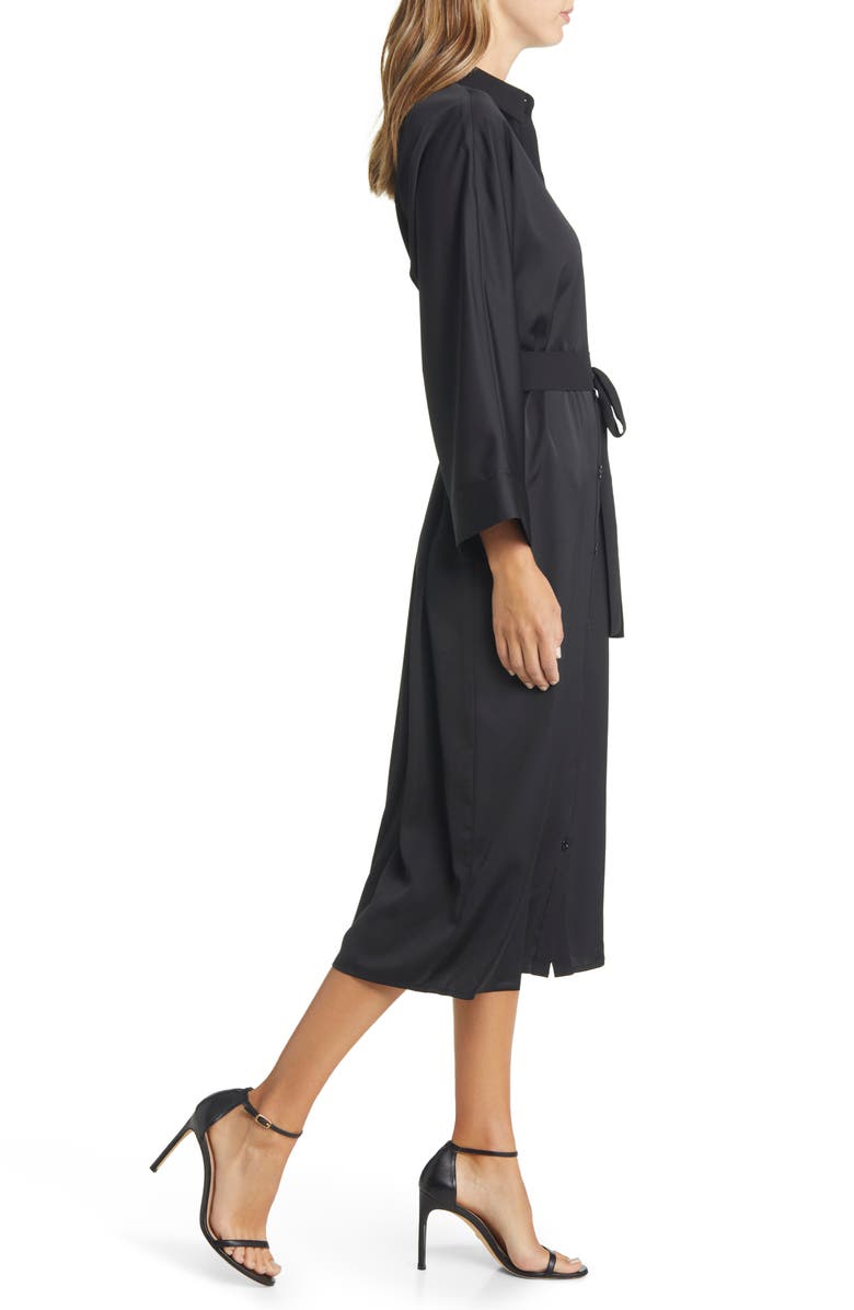 Anne Klein Belted Shirtdress, Alternate, color,