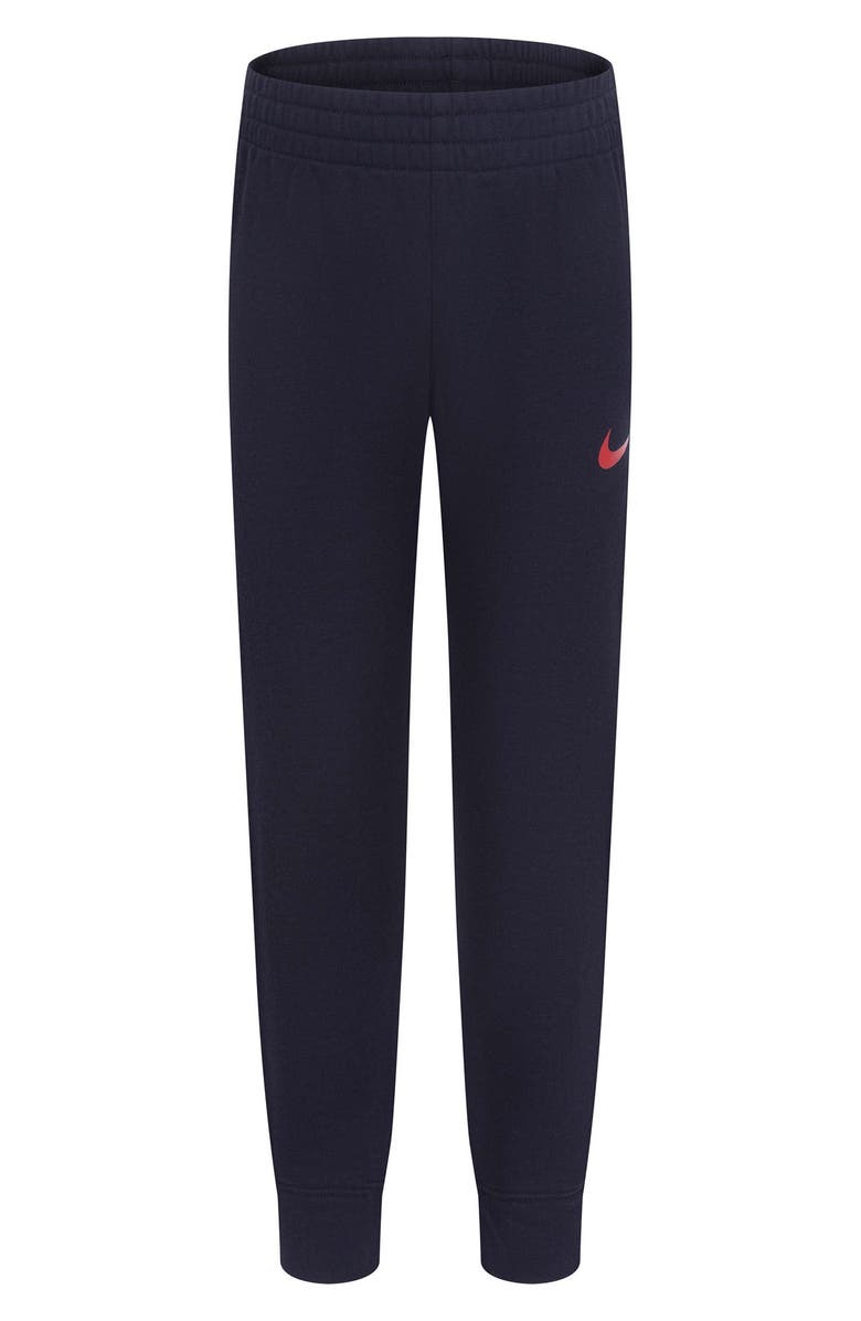 Nike Kids' Swoosh T-Shirt & Joggers Set, Alternate, color, Black