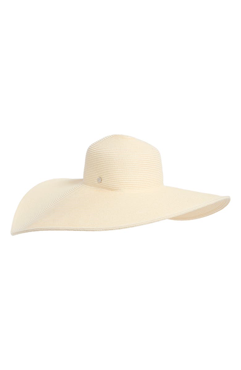 Vince Camuto Oversize Floppy Hat, Main, color, Bone