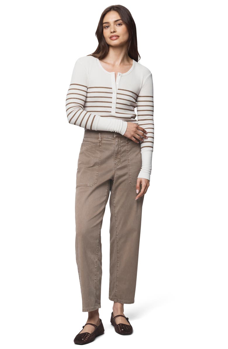 Splendid Forever Henley Top, Alternate, color, P Oak H/Sft Chc