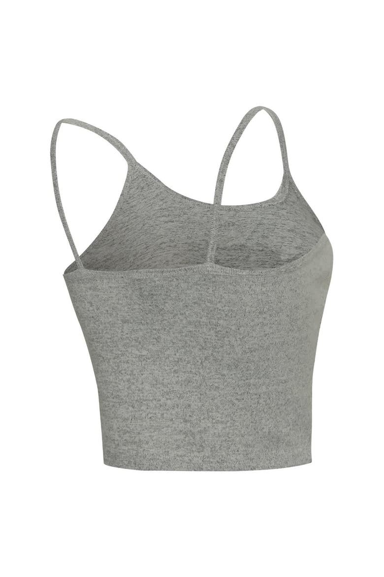 Women's Concepts Sport  Heather Gray Dallas Cowboys Rigor Tank, Short & Robe Set, Alternate, color, Heather Gray