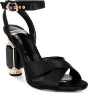 Rag & Co Tribeca Embellished Heel Sandal