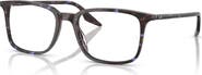 Ray-Ban 55mm Rectangle optical glasses