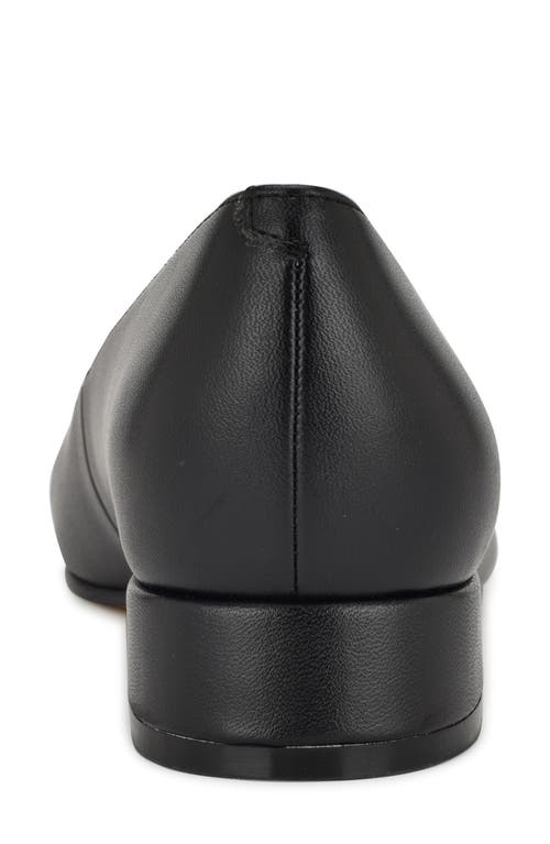 Nine West Women's Works Slip-on Square Toe Dress Pumps In Black