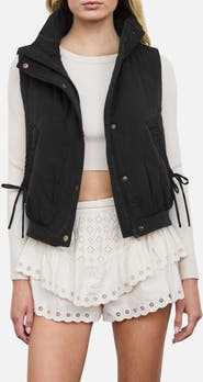 Blu Pepper Wave Quilted Vest