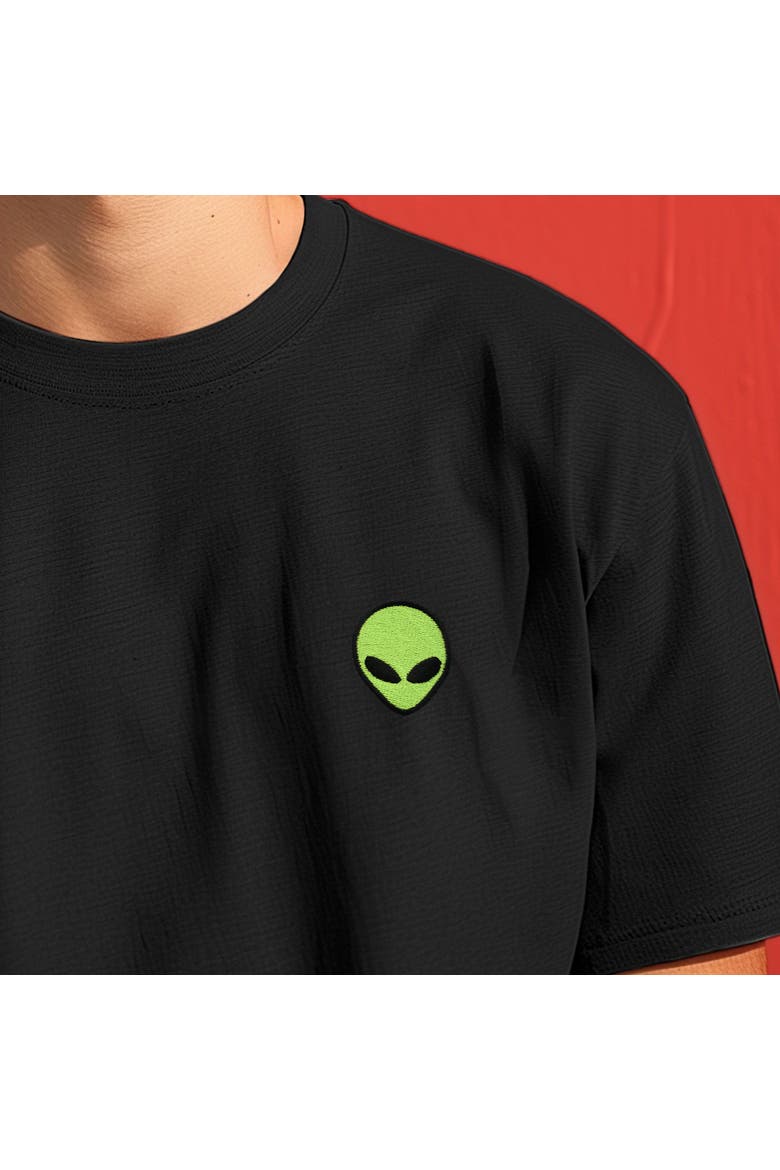 Mens Alien Heavyweight Soft Tee, Alternate, color, Black