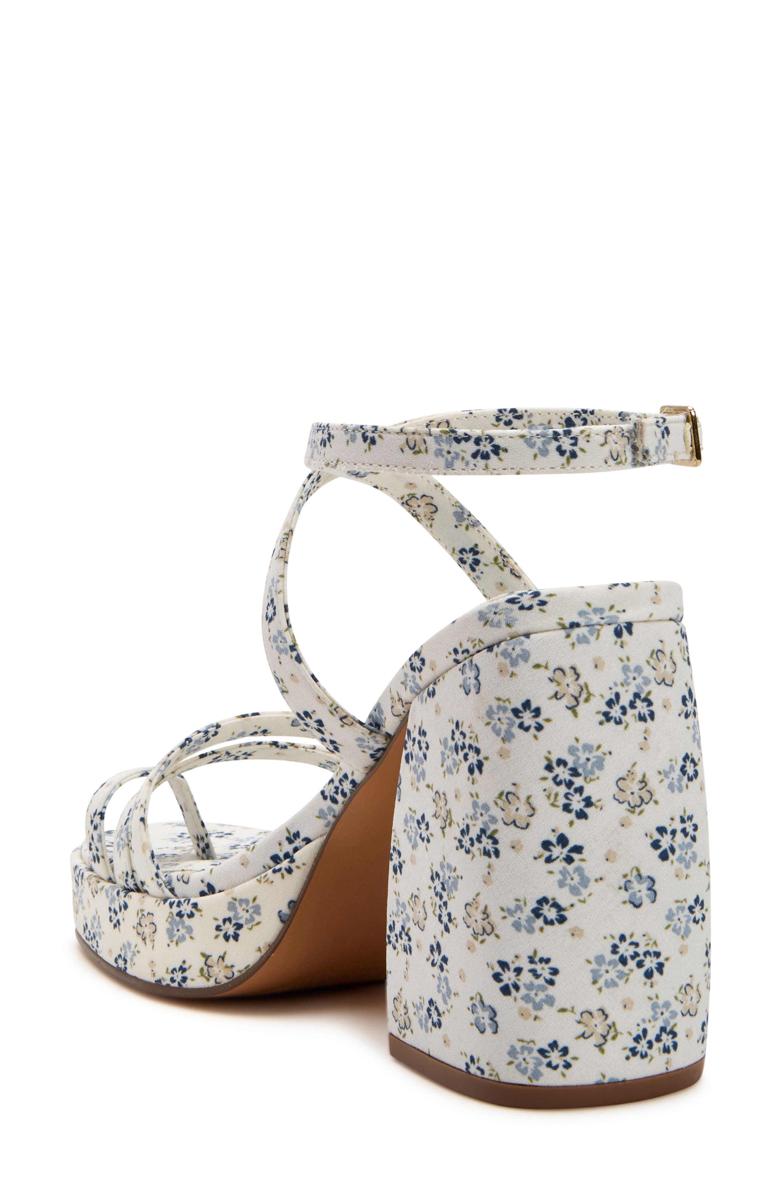 The Meadow Platform Sandal, Alternate, color, NAVY MULTI
