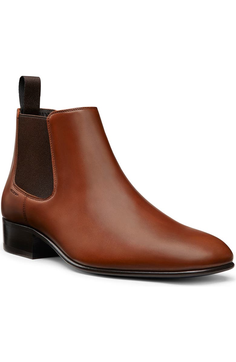 Stuart Weitzman Adwin Chelsea Boot, Main, color, Medium Brown
