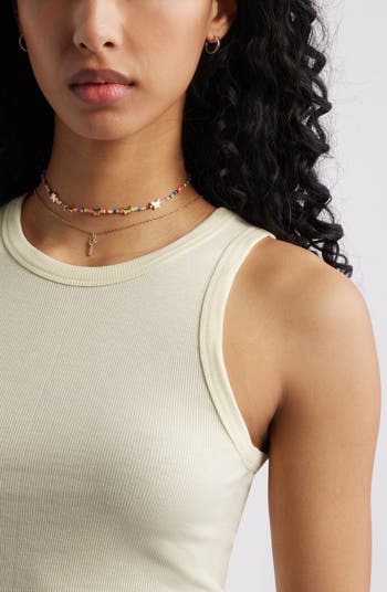 Slinky Rib Knit Tank