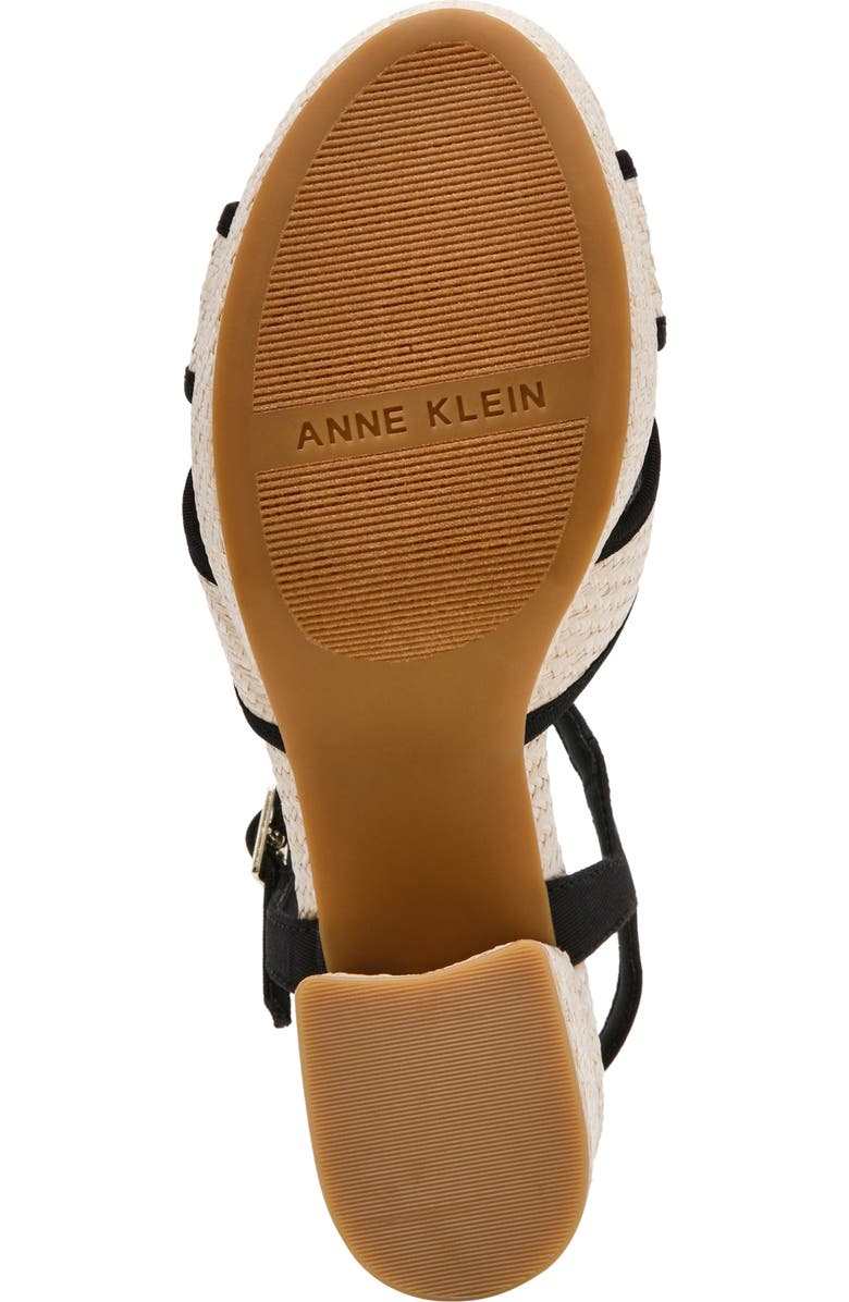 Anne Klein Pileni Ankle Strap Platform Sandal, Alternate, color,