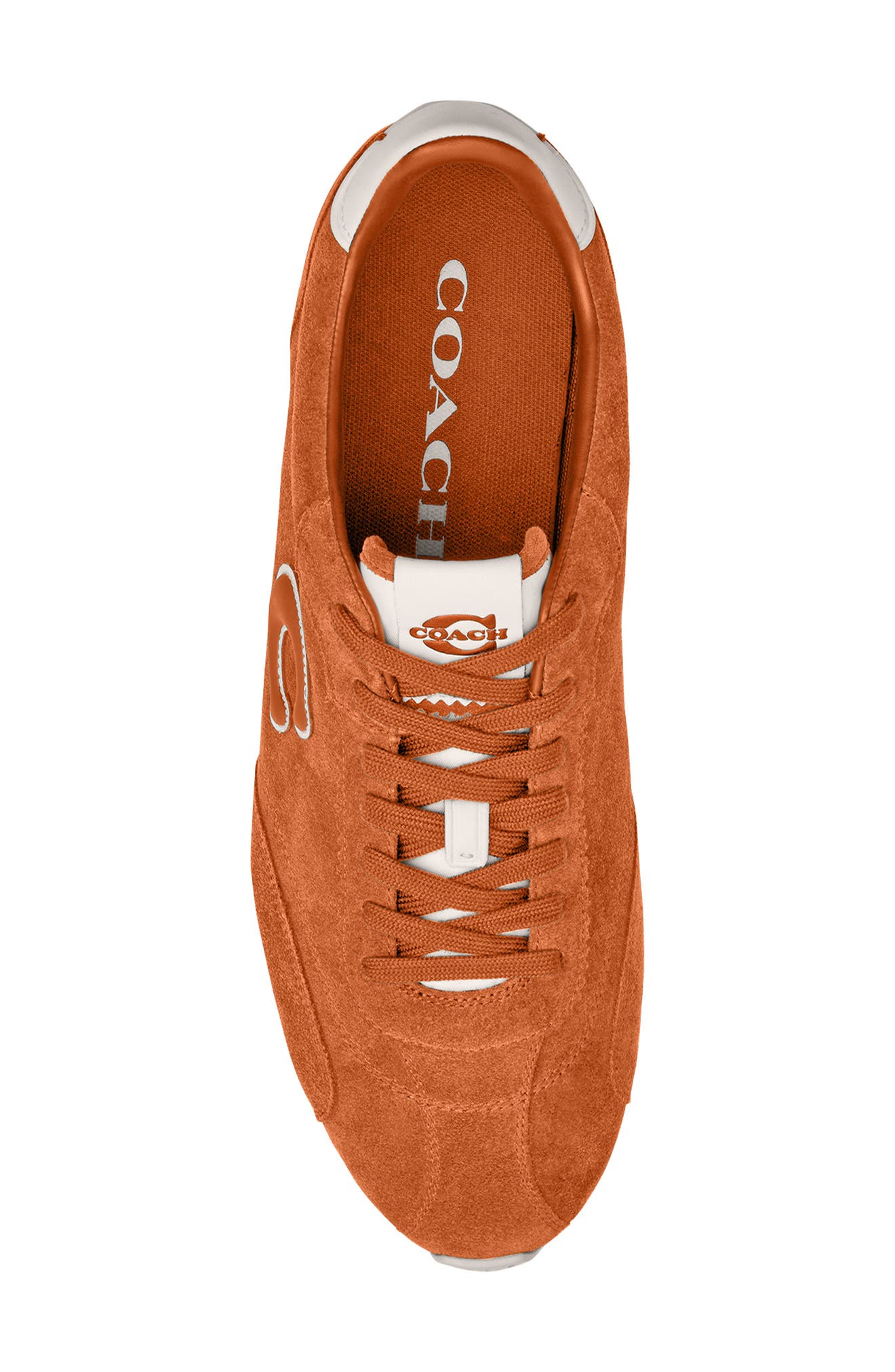 COACH Logo Appliqué Sneaker, Alternate, color, 