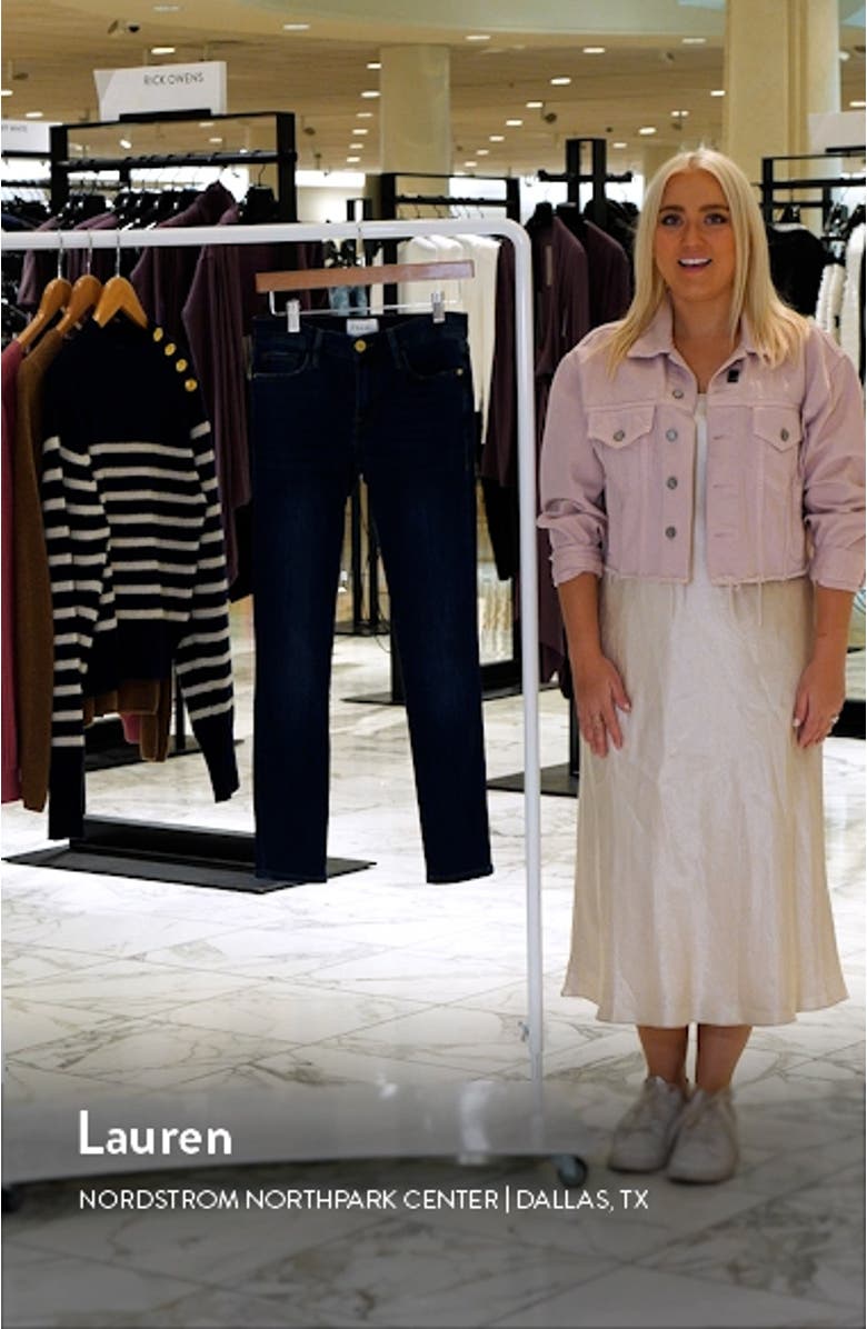 Le Skinny de Jeanne Ankle Skinny Jeans, sales video thumbnail