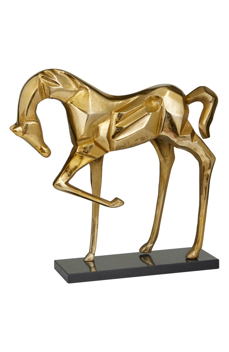 Novogratz The Novogratz Aluminum Horse Statue, Alternate, color, 