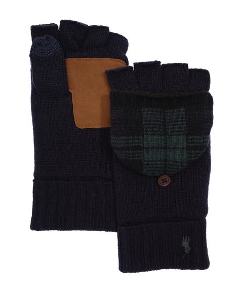 Plaid Mitt Convertible Glove