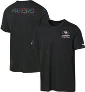 Nike Youth Nike Black San Francisco 49ers 2025 NFL Crucial Catch Tri-Blend Dri-FIT T-Shirt