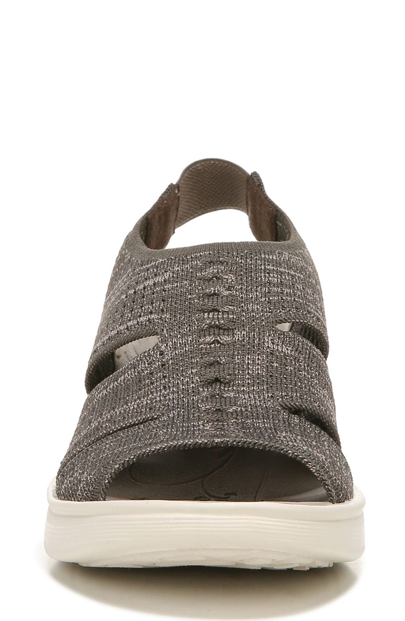 BZees Double Up Wedge Slingback Sandal, Alternate, color, 